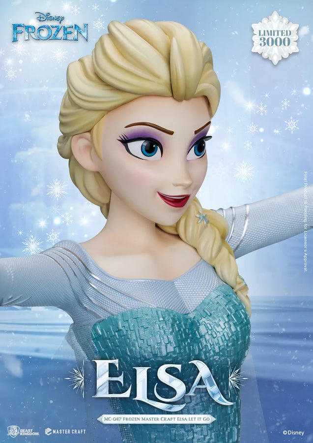 Elsa Let It Go - LIMITED EDITION: 3000 – Beast Kingdom – ActionFigure Brasil