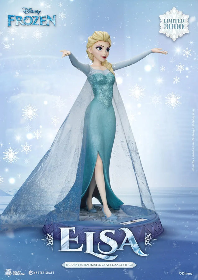 Elsa Let It Go - LIMITED EDITION: 3000 – Beast Kingdom – ActionFigure Brasil