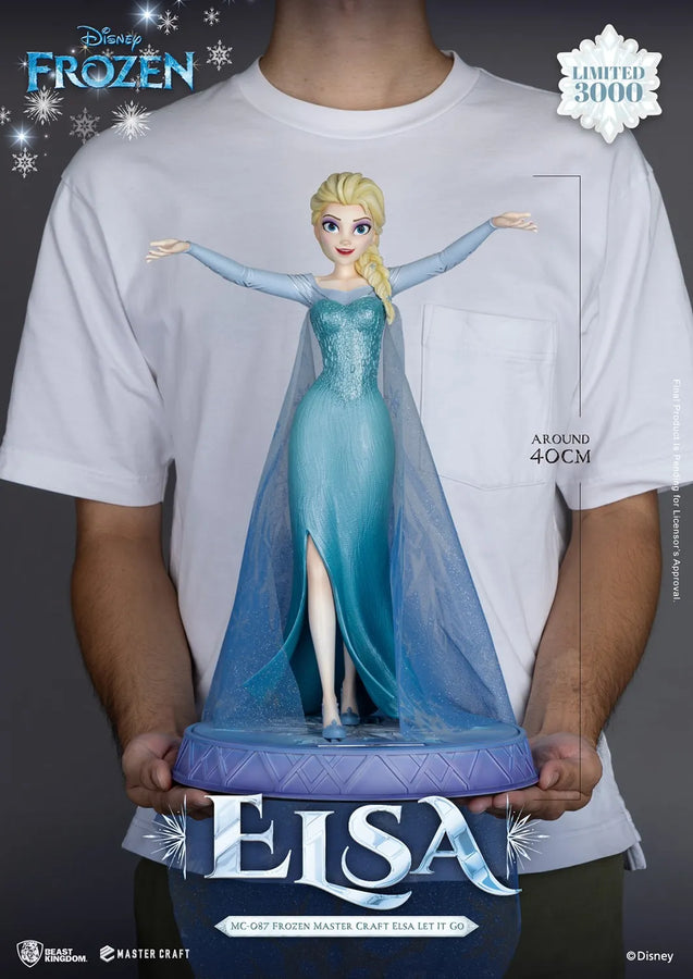 Elsa Let It Go - LIMITED EDITION: 3000 – Beast Kingdom – ActionFigure Brasil
