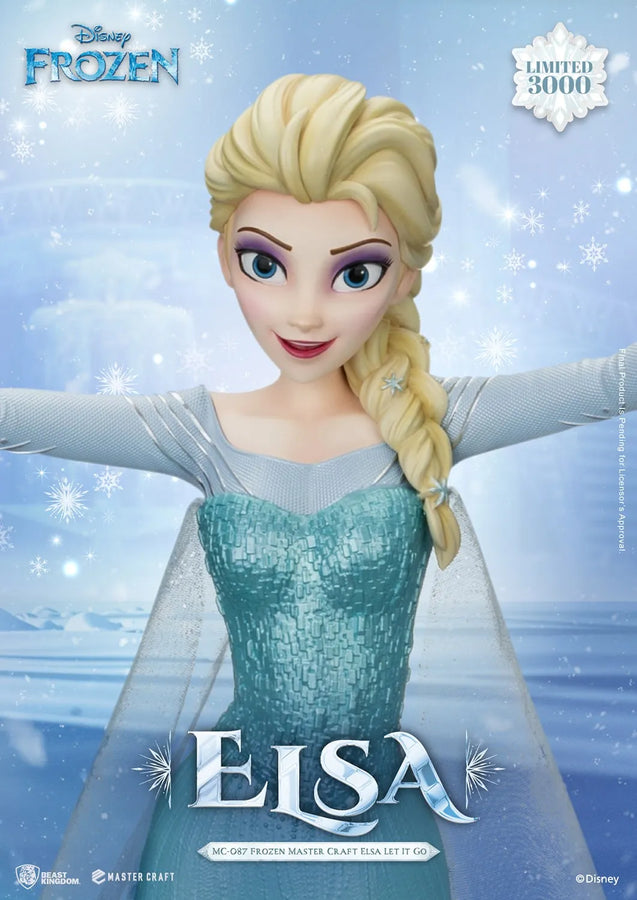Elsa Let It Go - LIMITED EDITION: 3000 – Beast Kingdom – ActionFigure Brasil