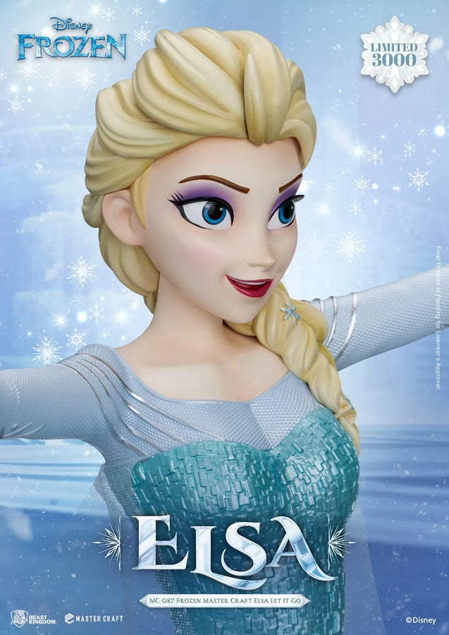 Elsa Let It Go - LIMITED EDITION: 3000 – Beast Kingdom – ActionFigure Brasil