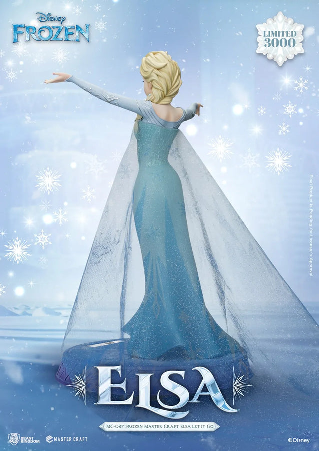 Elsa Let It Go - LIMITED EDITION: 3000 – Beast Kingdom – ActionFigure Brasil