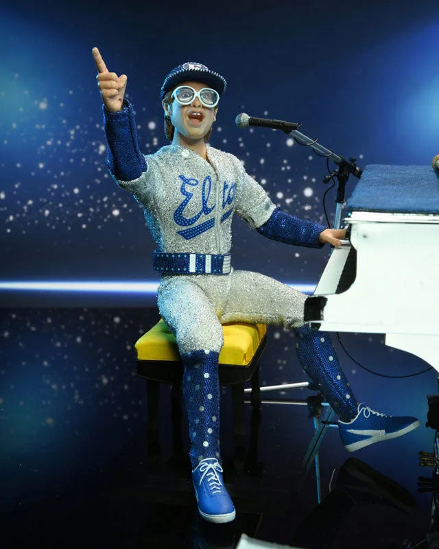 Elton John live in 1975 8 Inch Action Doll and Grand Piano Setㅤ – NECA – ActionFigureBrasil