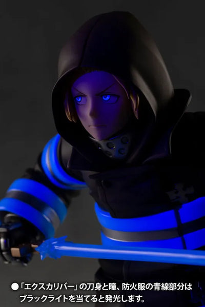 Enn Enn no Shouboutai - Arthur Boyle - ARTFX J - 1/8 (Kotobukiya)ㅤ – Kotobukiya – ActionFigureBrasil — ângulo diferente