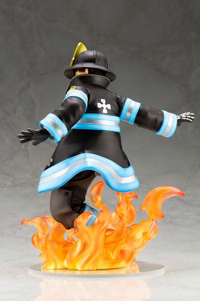 Enn Enn no Shouboutai - Shinra Kusakabe - ARTFX J - 1/8 - 2021 Re-release (Kotobukiya)ㅤ – Kotobukiya – ActionFigureBrasil — embalagem