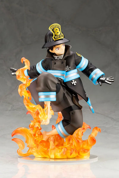 Enn Enn no Shouboutai - Shinra Kusakabe - ARTFX J - 1/8 - 2021 Re-release (Kotobukiya)ㅤ – Kotobukiya – ActionFigureBrasil — iluminação de estúdio