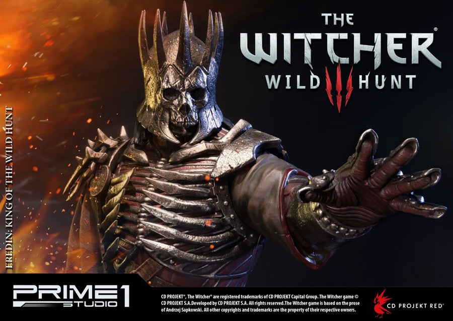 Eredin: King of the Wild Hunt (Exclusive Version) The Witcher 3: Wild Hunt – Prime1Studio – ActionFigure Brasil