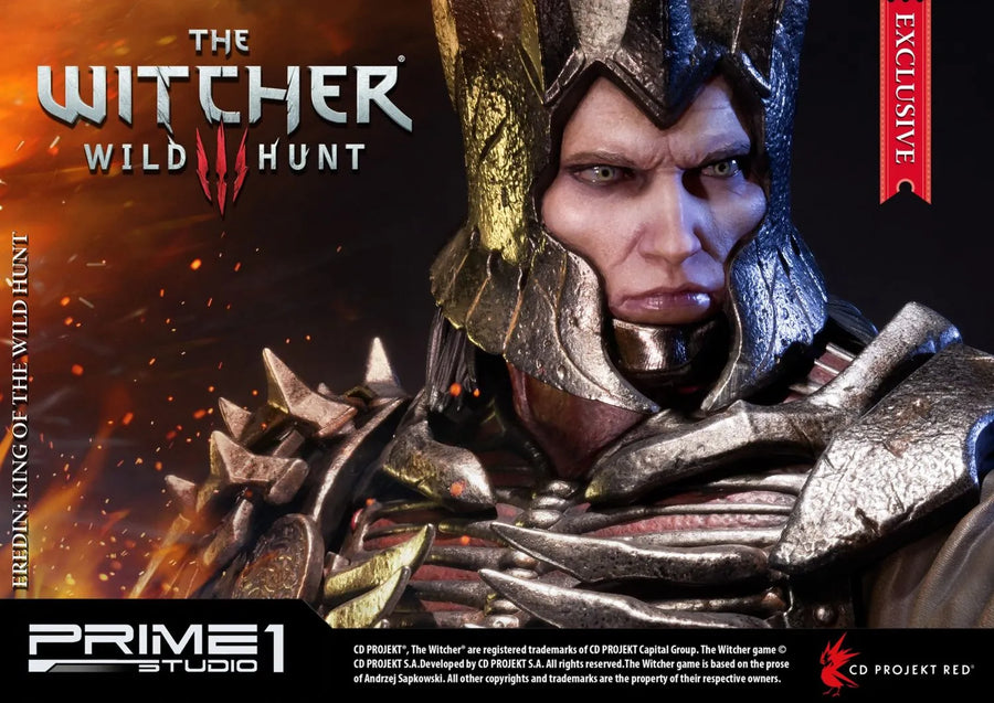 Eredin: King of the Wild Hunt (Exclusive Version) The Witcher 3: Wild Hunt – Prime1Studio – ActionFigure Brasil