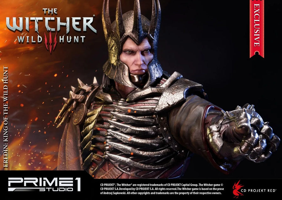 Eredin: King of the Wild Hunt (Exclusive Version) The Witcher 3: Wild Hunt – Prime1Studio – ActionFigure Brasil
