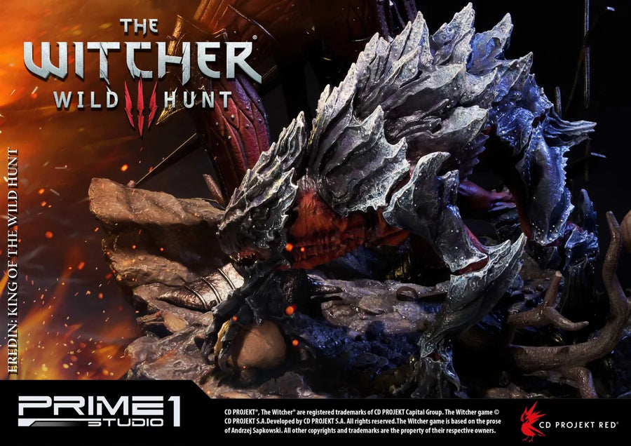 Eredin: King of the Wild Hunt (Regular Version) The Witcher 3: Wild Hunt – Prime1Studio – ActionFigure Brasil