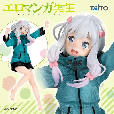 Eromanga Sensei - Izumi Sagiri - Coreful Figure - Parka Ver. (Taito)ㅤ – Taito – ActionFigureBrasil — ângulo diferente