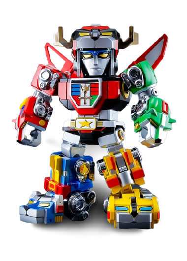 ES Gokin Voltron - Lion Force (ACTION TOYS)ㅤ – Action Toys – ActionFigureBrasil