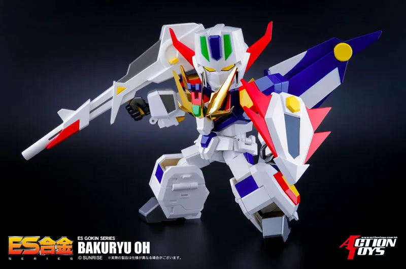 ES Gokin - Zettai Muteki Raijin-Oh - Bakuryuu-Oh (ACTION TOYS)ㅤ – Action Toys – ActionFigureBrasil