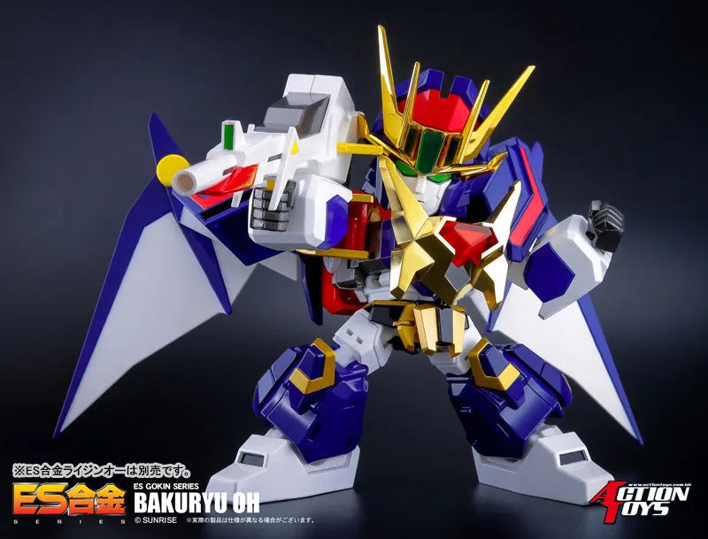 ES Gokin - Zettai Muteki Raijin-Oh - Bakuryuu-Oh (ACTION TOYS)ㅤ – Action Toys – ActionFigureBrasil