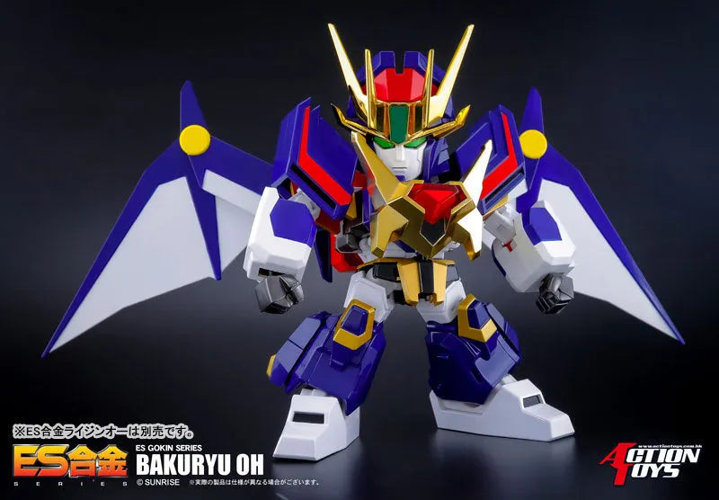 ES Gokin - Zettai Muteki Raijin-Oh - Bakuryuu-Oh (ACTION TOYS)ㅤ – Action Toys – ActionFigureBrasil