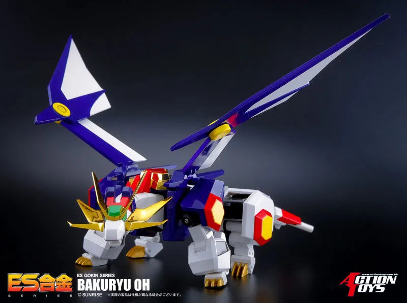 ES Gokin - Zettai Muteki Raijin-Oh - Bakuryuu-Oh (ACTION TOYS)ㅤ – Action Toys – ActionFigureBrasil
