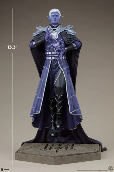 Essek Thelyss - Mighty Nein - LIMITED EDITION – Sideshow Collectibles – ActionFigure Brasil — com base expositora