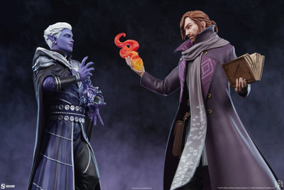 Essek Thelyss - Mighty Nein - LIMITED EDITION – Sideshow Collectibles – ActionFigure Brasil — detalhe do produto