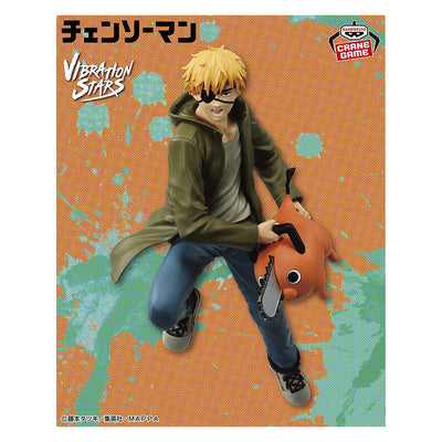 ESTÁTUA BANPRESTO CHAINSAW MAN: VIBRATION STARS - DENJI & POCHITA (2765)
