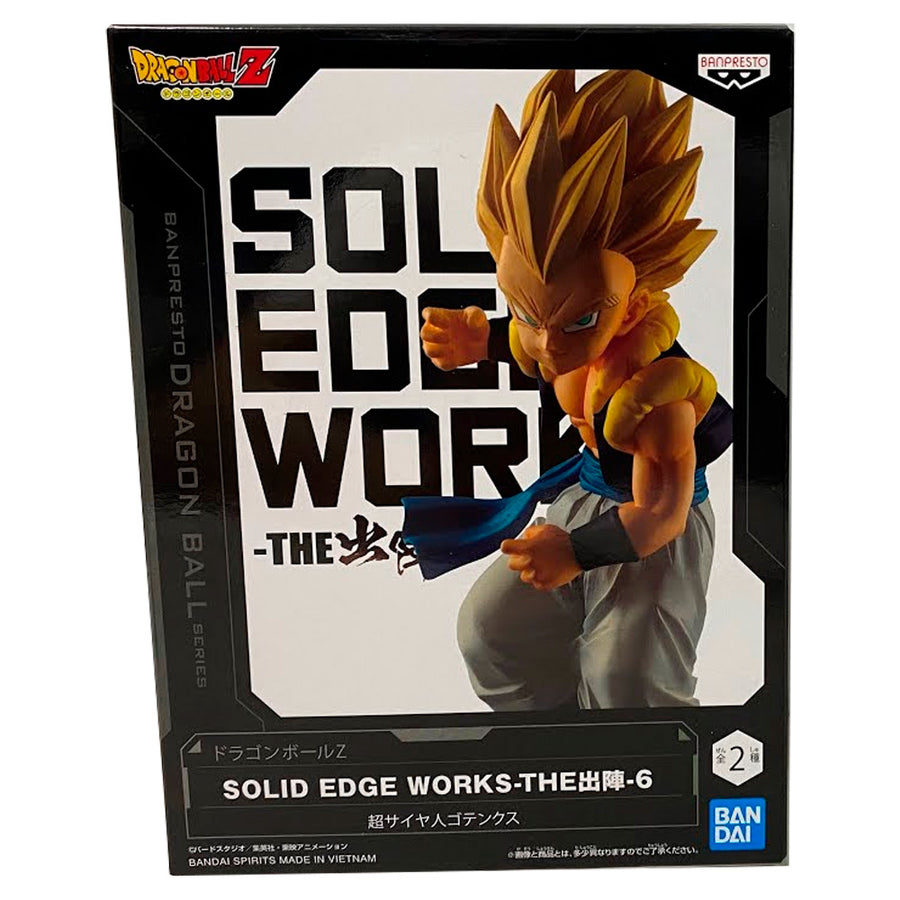ESTÁTUA BANPRESTO DRAGON BALL Z SOLID EDGE WORKS VOL.6 - SUPER SAIYAN GOTENKS