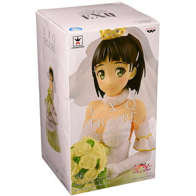ESTÁTUA BANPRESTO EXQ FIGURE SWORD ART ONLINE CODE REGISTER - WEDDING SUGUHA KIRIGAYA (1529)