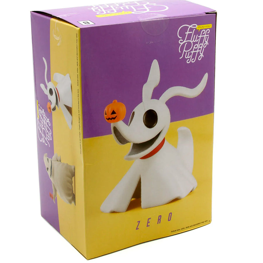 ESTÁTUA BANPRESTO FLUFFY PUFFY THE NIGHTMARE BEFORE CHRISTMAS - ZERO