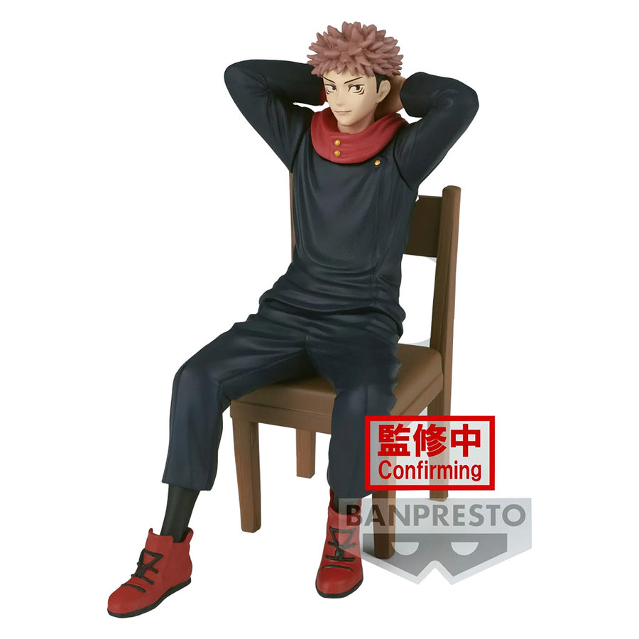 ESTÁTUA BANPRESTO JUJUTSU KAISEN BREAK TIME COLLECTION VOL.1 - ITADORI (19158)