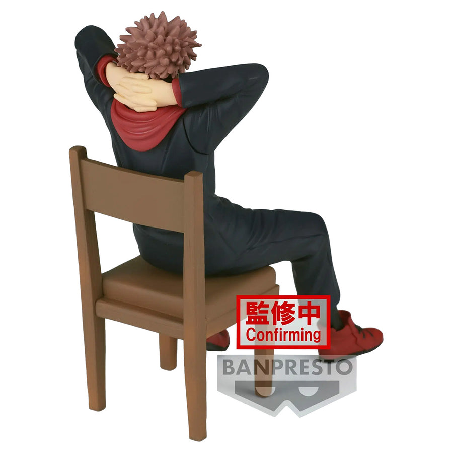 ESTÁTUA BANPRESTO JUJUTSU KAISEN BREAK TIME COLLECTION VOL.1 - ITADORI (19158)