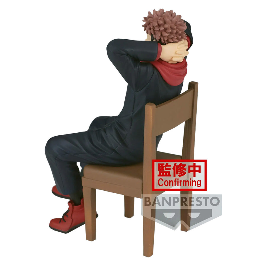 ESTÁTUA BANPRESTO JUJUTSU KAISEN BREAK TIME COLLECTION VOL.1 - ITADORI (19158)