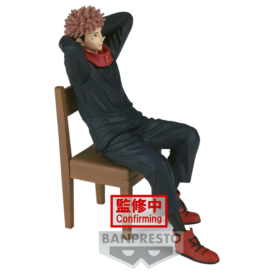 ESTÁTUA BANPRESTO JUJUTSU KAISEN BREAK TIME COLLECTION VOL.1 - ITADORI (19158)