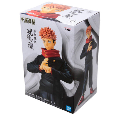 ESTÁTUA BANPRESTO JUJUTSU KAISEN JUKON NO KATA - SATORU GOJO & YUJI ITADORI - YUJI ITADORI