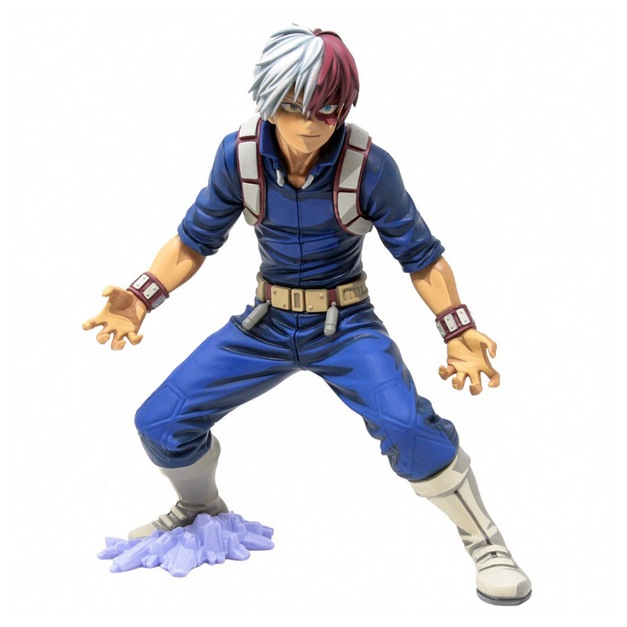 ESTÁTUA BANPRESTO MY HERO ACADEMIA BWFC SUPER MASTER STARS - SHOTO TODOROKI (18227)