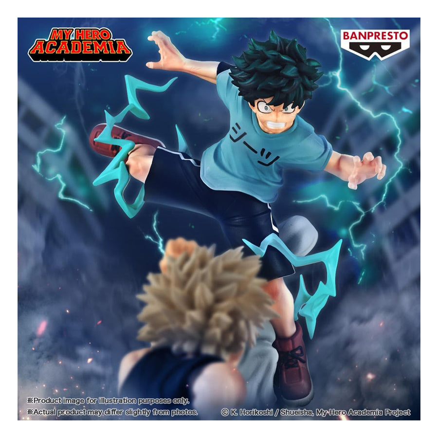 ESTÁTUA BANPRESTO MY HERO ACADEMIA: COMBINATION BATTLE - IZUKU MIDORIYA (92901)