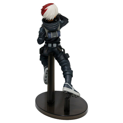 ESTÁTUA BANPRESTO MY HERO ACADEMIA WORLD HEROES MISSION - SHOTO TODOROKI