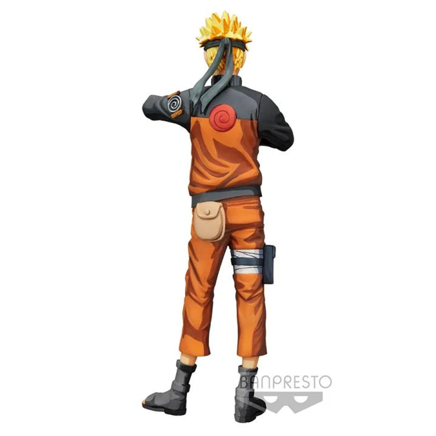 ESTÁTUA BANPRESTO NARUTO SHIPPUDEN GRANDISTA NERO - NARUTO UZUMAKI