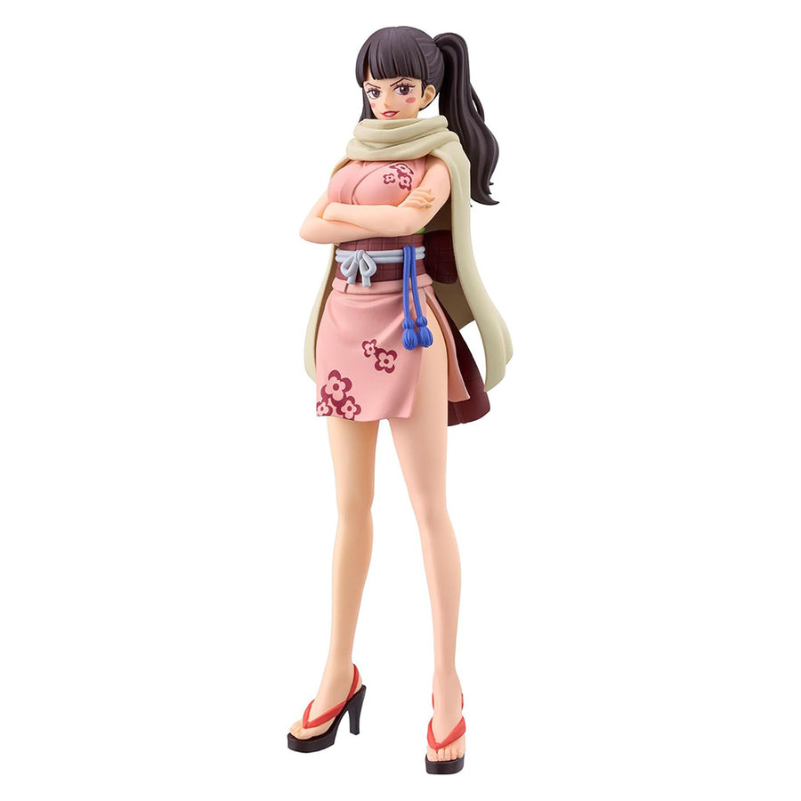 ESTÁTUA BANPRESTO ONE PIECE DXF THE GRANDLINE SERIES: WANOKUNI - SHINOBU (88904)