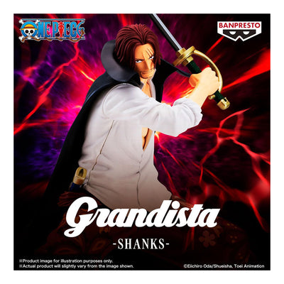 ESTÁTUA BANPRESTO ONE PIECE GRANDISTA - SHANKS (2107)