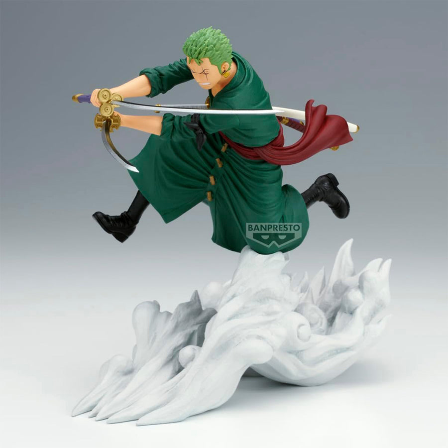 ESTÁTUA BANPRESTO ONE PIECE SENKOUZEKKEI - RORONOA ZORO (2053)