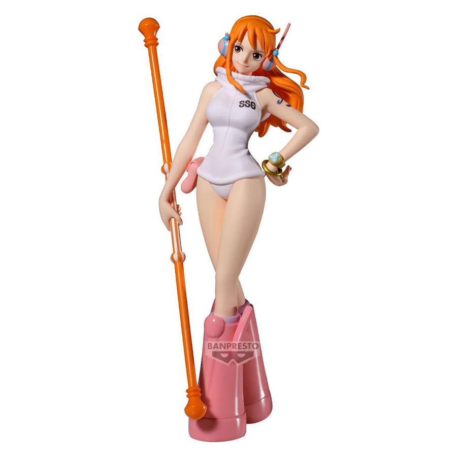 ESTÁTUA BANPRESTO ONE PIECE THE SHUKKO - NAMI (EGGHEAD)