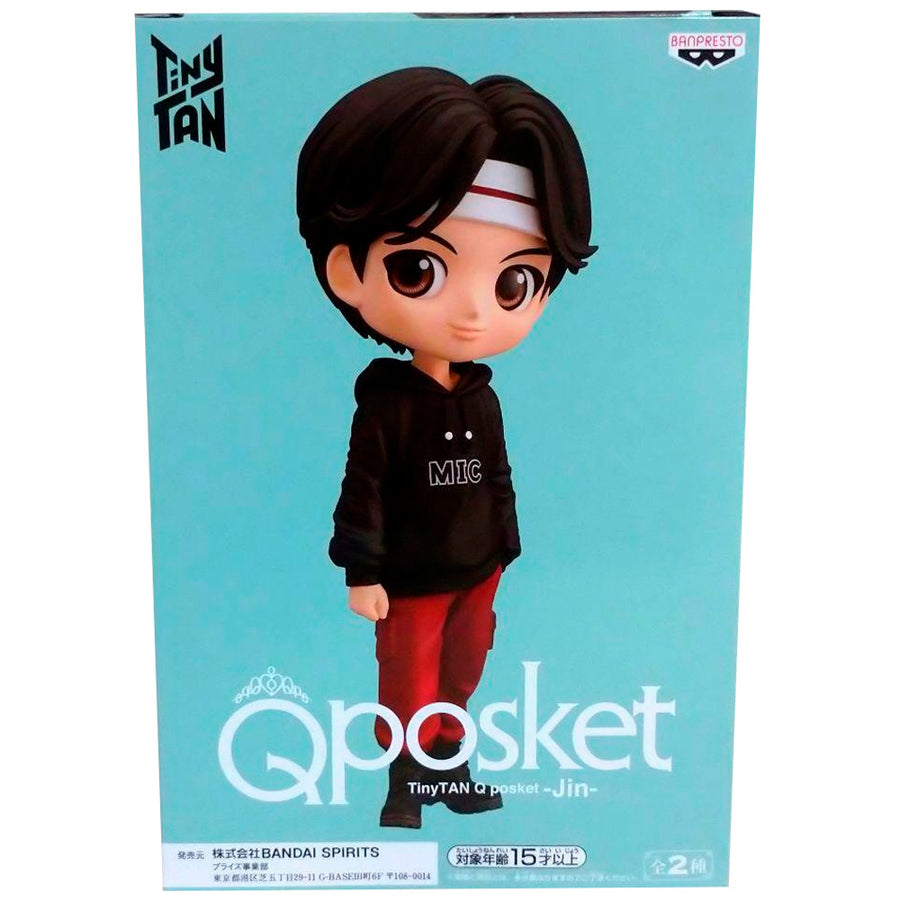 ESTÁTUA BANPRESTO Q POSKET BTS TINYTAN - JIN (VOLUME 1)
