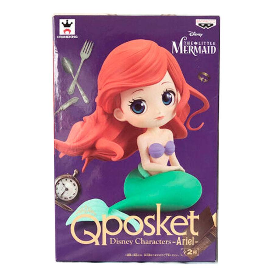 ESTÁTUA BANPRESTO Q POSKET DISNEY CHARACTERS - ARIEL (VERSÃO A)