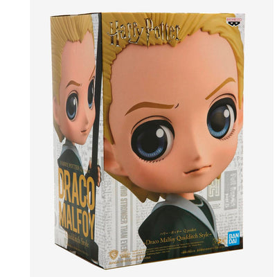 ESTÁTUA BANPRESTO Q POSKET HARRY POTTER - DRACO MALFOY - QUIDDITCH STYLE (VERSÃO A)