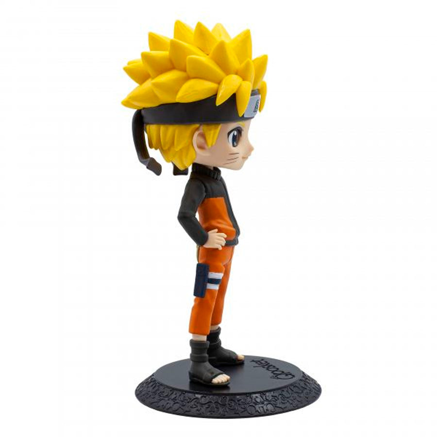 ESTÁTUA BANPRESTO Q POSKET NARUTO SHIPPUDEN - NARUTO UZUMAKI (VERSÃO A)