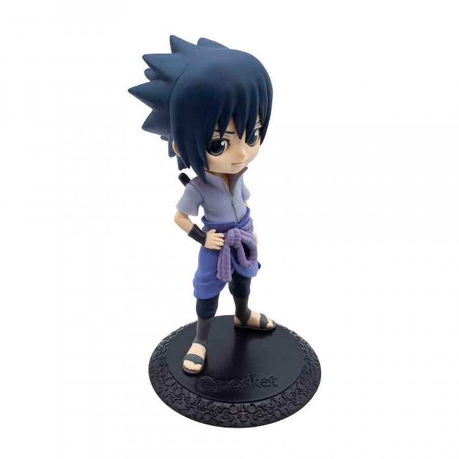ESTÁTUA BANPRESTO Q POSKET NARUTO SHIPPUDEN - UCHIHA SASUKE (VERSÃO A)