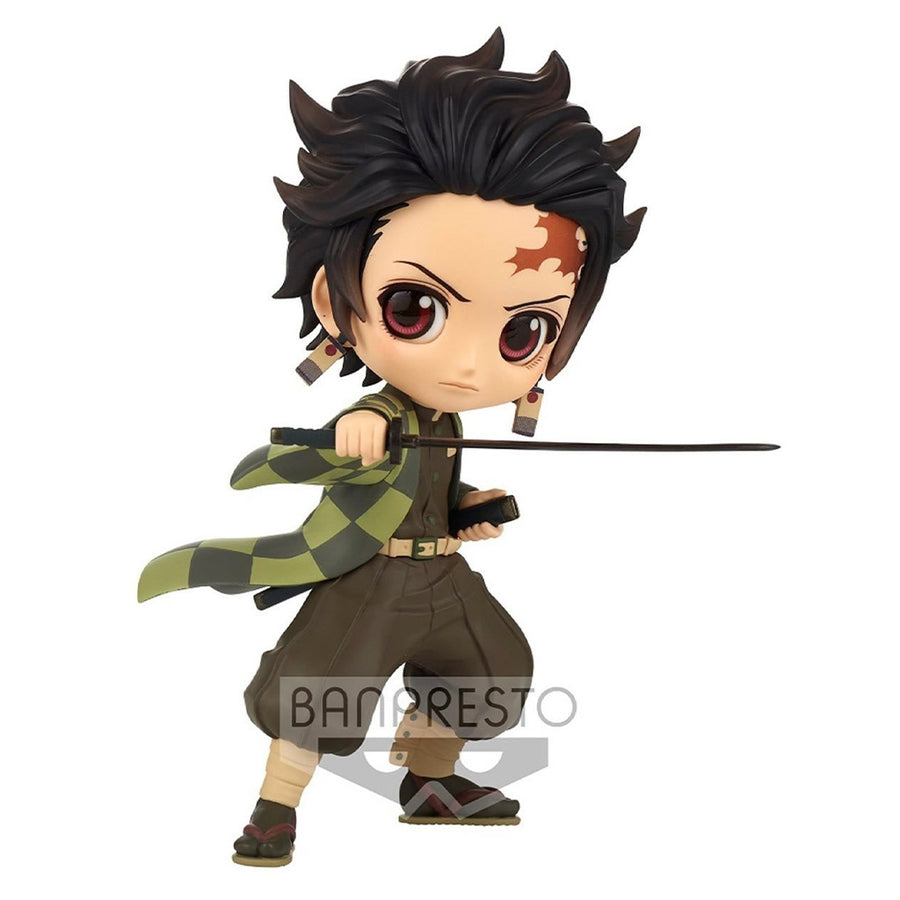 ESTÁTUA BANPRESTO QPOSKET DEMON SLAYER - TANJIRO III VERSION B18312