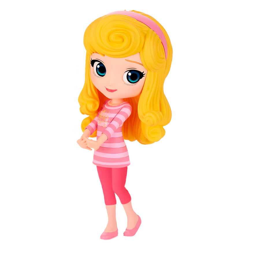 ESTÁTUA BANPRESTO Q POSKET DISNEY - AURORA (VERSÃO B)