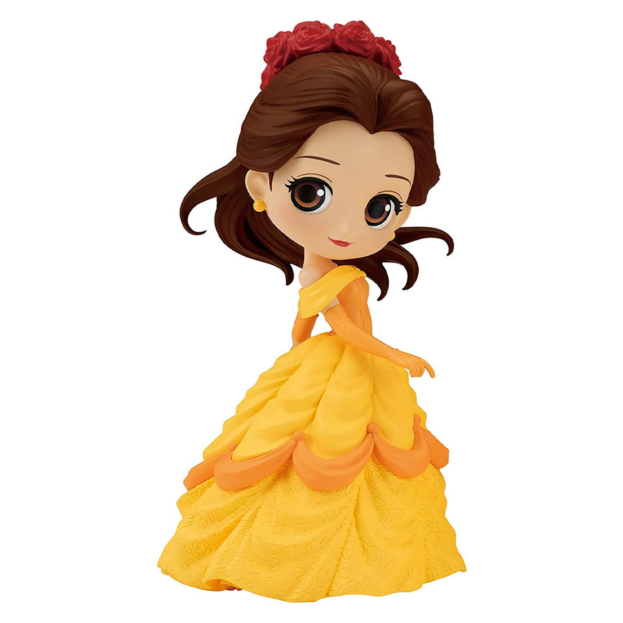 ESTÁTUA BANPRESTO QPOSKET DISNEY CHARACTERS - FLOWER BELA VERSION A 19069
