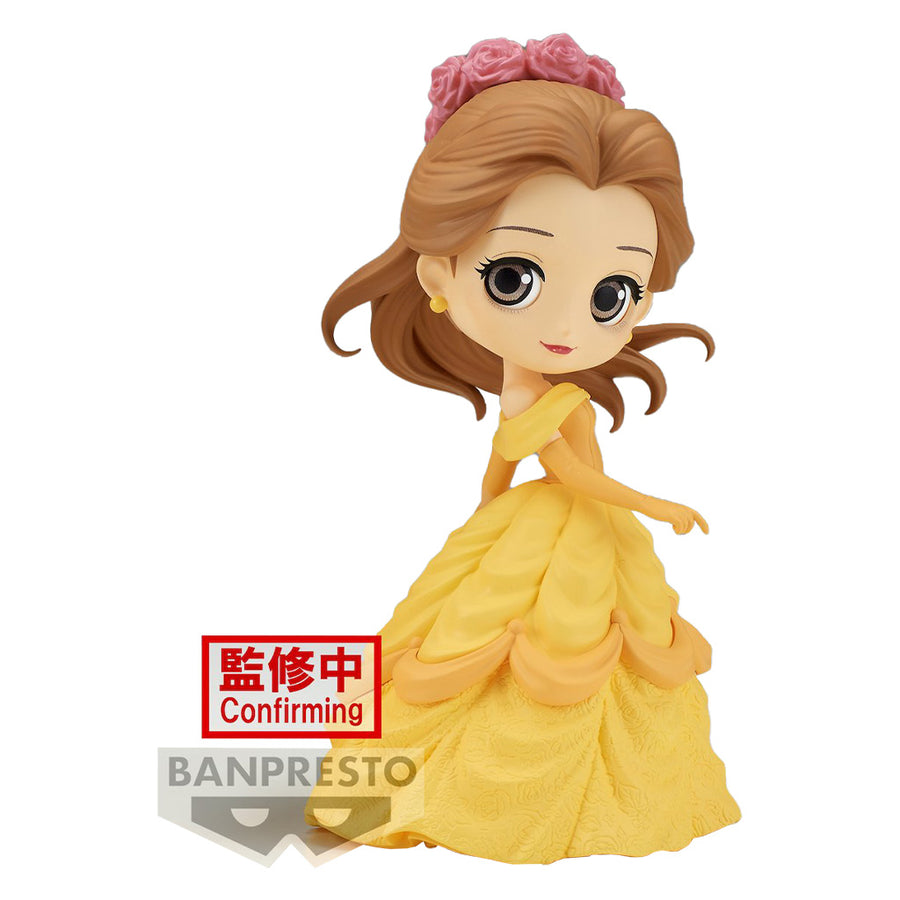 ESTÁTUA BANPRESTO QPOSKET DISNEY CHARACTERS - FLOWER BELA VERSION B 19070