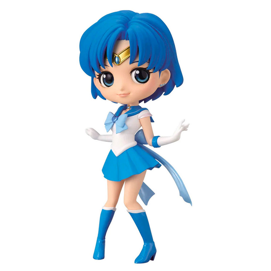 ESTÁTUA BANPRESTO QPOSKET SAILOR MOON ETERNAL - SAILOR MERCURY VER.A (16722)
