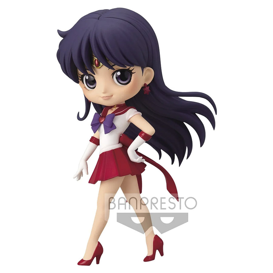 ESTÁTUA BANPRESTO QPOSKET SAILOR MOON ETERNAL - SUPER SAILOR MARS VERSION A 16804
